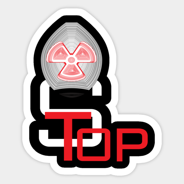 Stop nuclear weapons Nuclear Sticker TeePublic AU